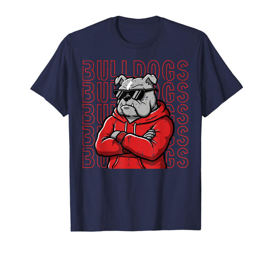 Bulldog Women Kids Boys Girls Men Youth Teen T-Shirt