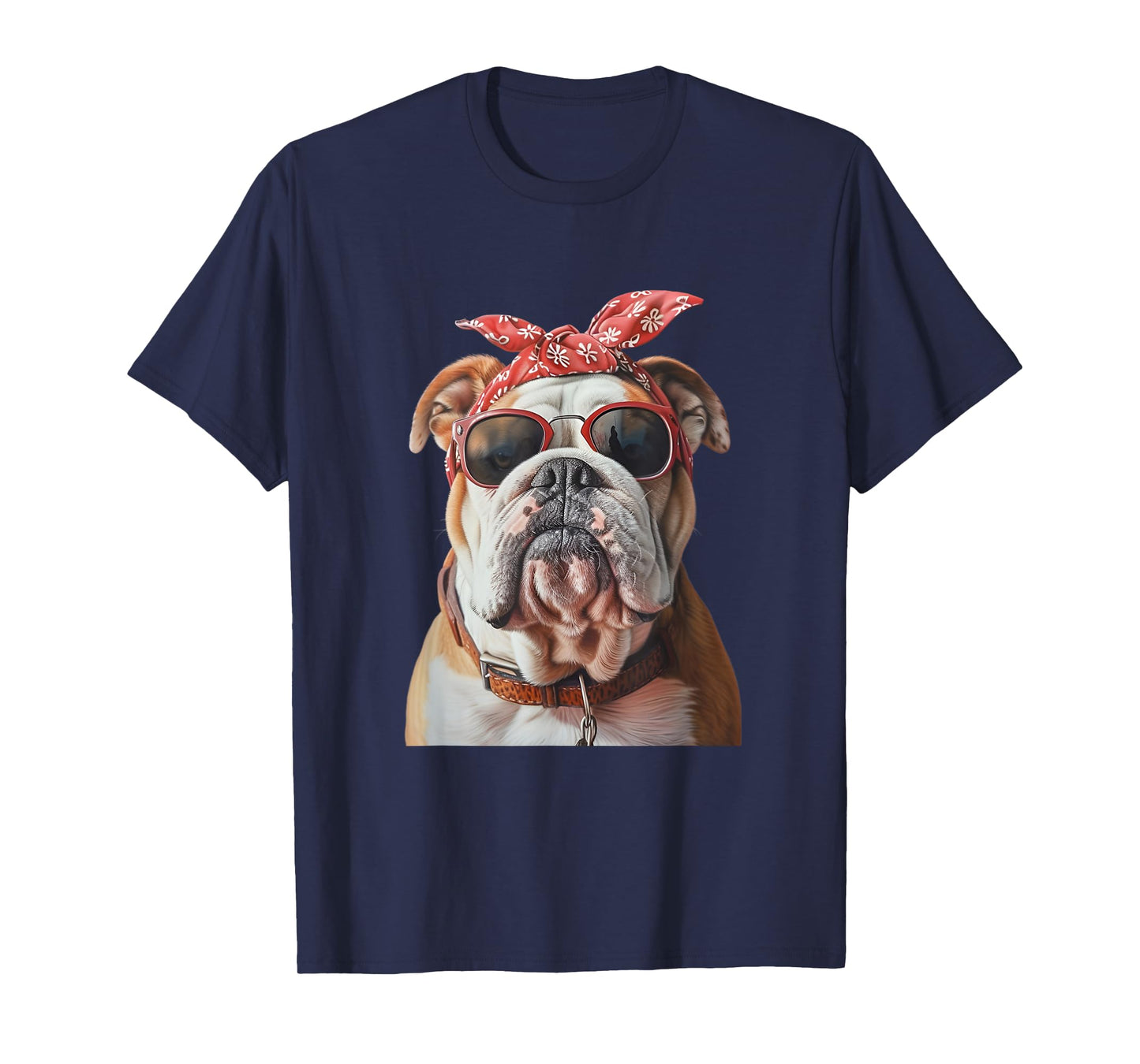 English Bulldog Mom Dad Dog Owner Puppy T-Shirt for Men Women Kids