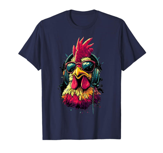 Funny Chicken cool Graffiti Urban art street T-Shirt