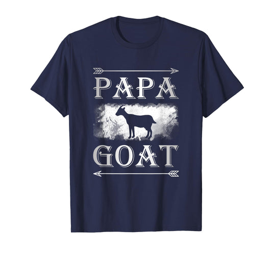 Best Husband Gifts "Papa Goat" Men Tee Shirts T-Shirt