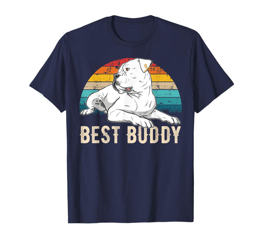 American Bulldog Old Southern White Bulldog Men Women Girls Kids T-Shirt