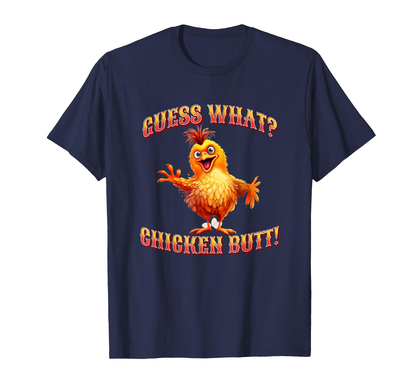 Guess What Chicken Butt Loves Peckers Yep I Talk To Chickens T-Shirt