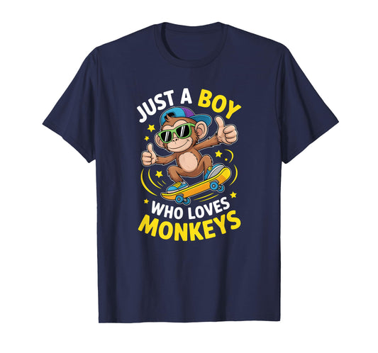 Boys Monkey T-Shirt