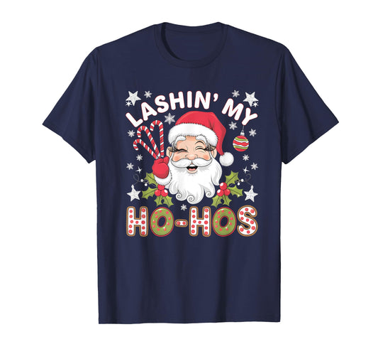 Xmas Cosmetics Lash Artist Lash Tech For Women Girls T-Shirt