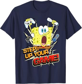 Spongebob SquarePants Step Up Your Game T-Shirt T-Shirt