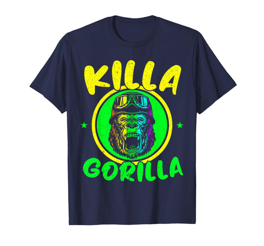 Killa Gorilla Ape Lover Monkey Whisperer Zookeeper T-Shirt