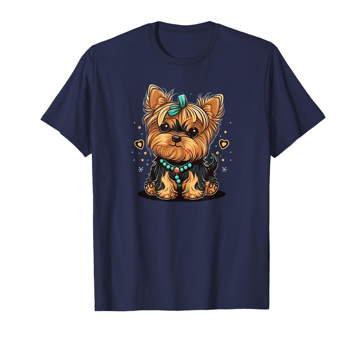 Funny Yorkshire Terrier Cute Puppy T-Shirt