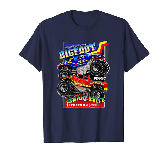 BIGFOOT vs. SNAKE BITE (modern) T-Shirt