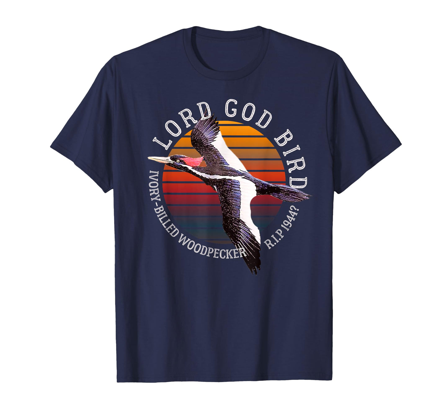 Lord God Bird Ivory-Billed Woodpecker Cryptid Extinct 1944? T-Shirt