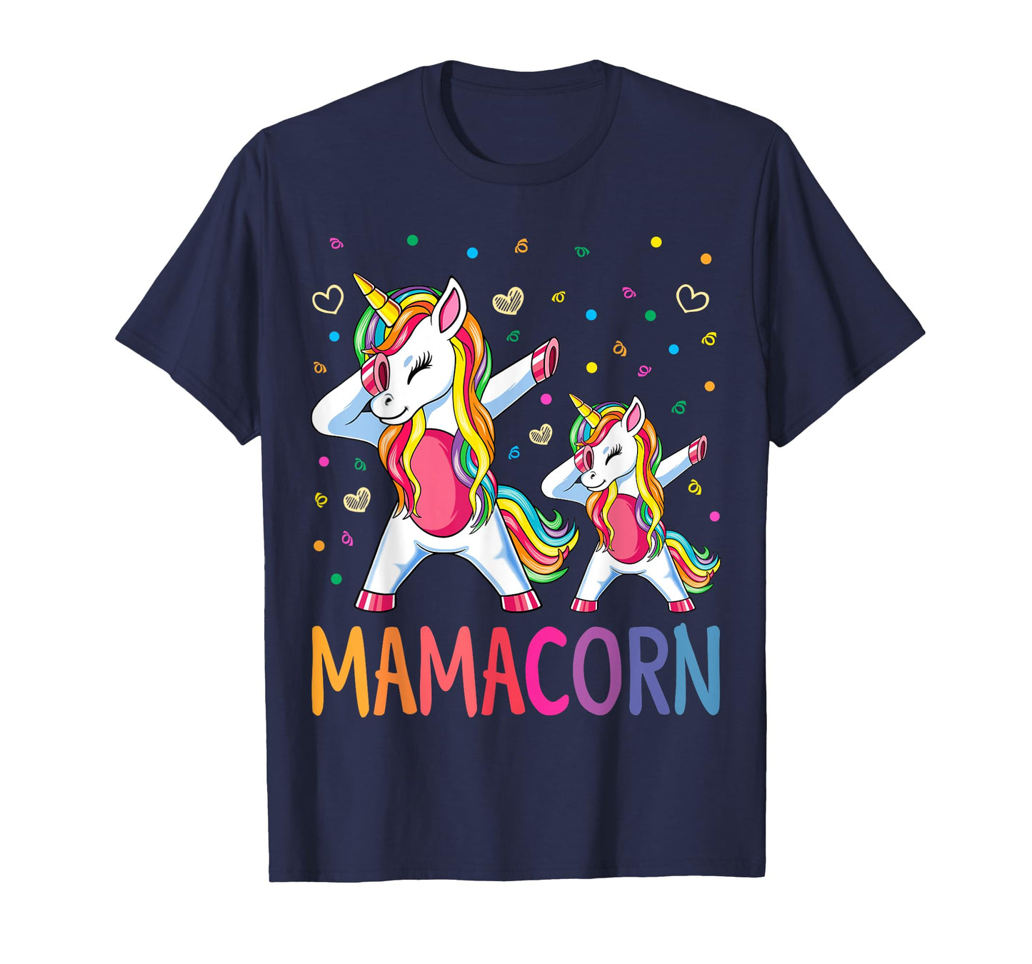 Funny Mamacorn Unicorn Costume Mom Mother's Day T-Shirt