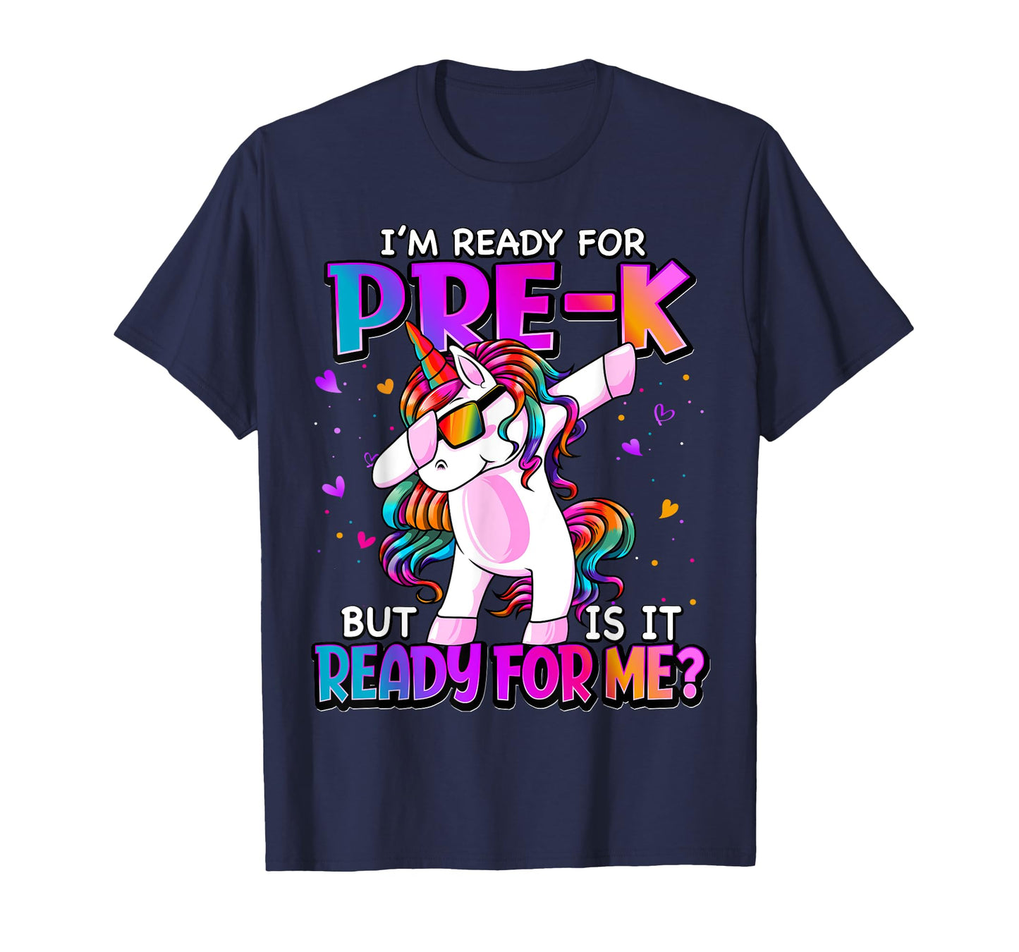 I'm Ready For Pre-K Shirt Back To School Pre-K Girls T-Shirt