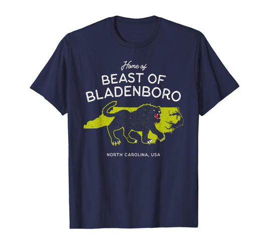 Home of Beast of Bladenboro - North Carolina, USA Cryptid T-Shirt