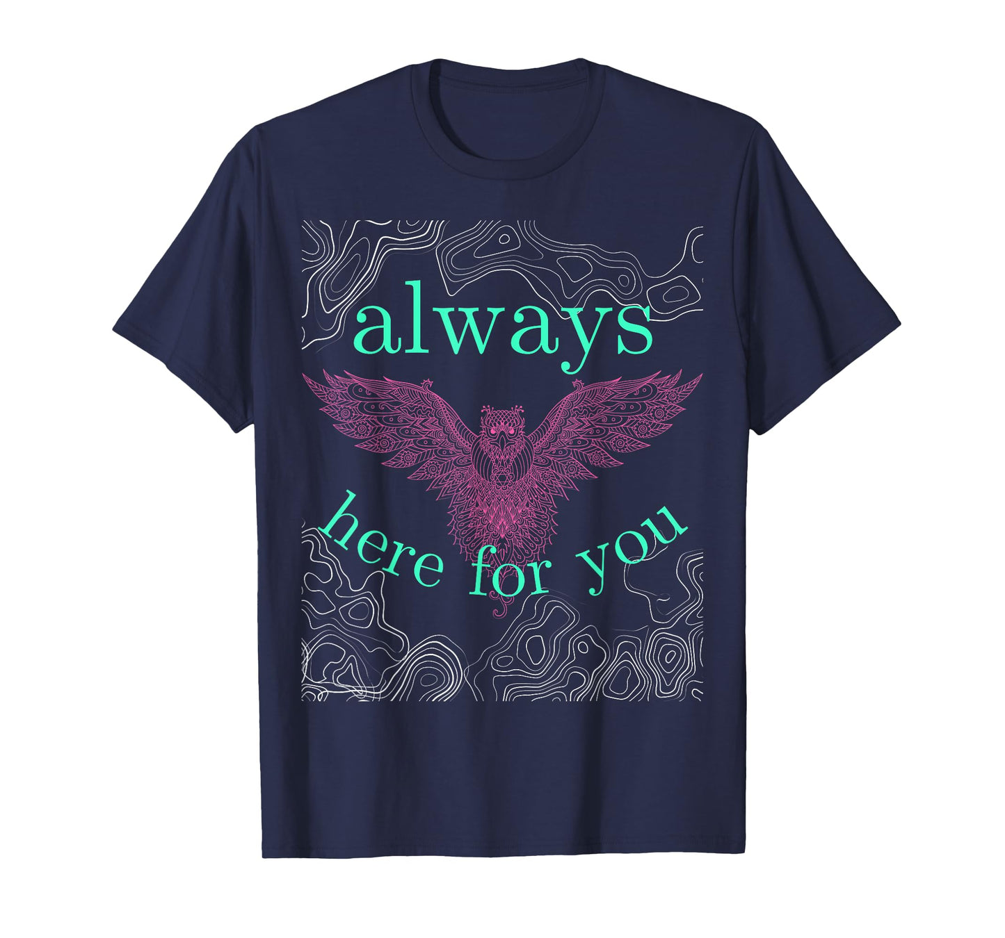 Owl Mandala Simply Sweet Barn Bird Attitude Southern Prep T-Shirt
