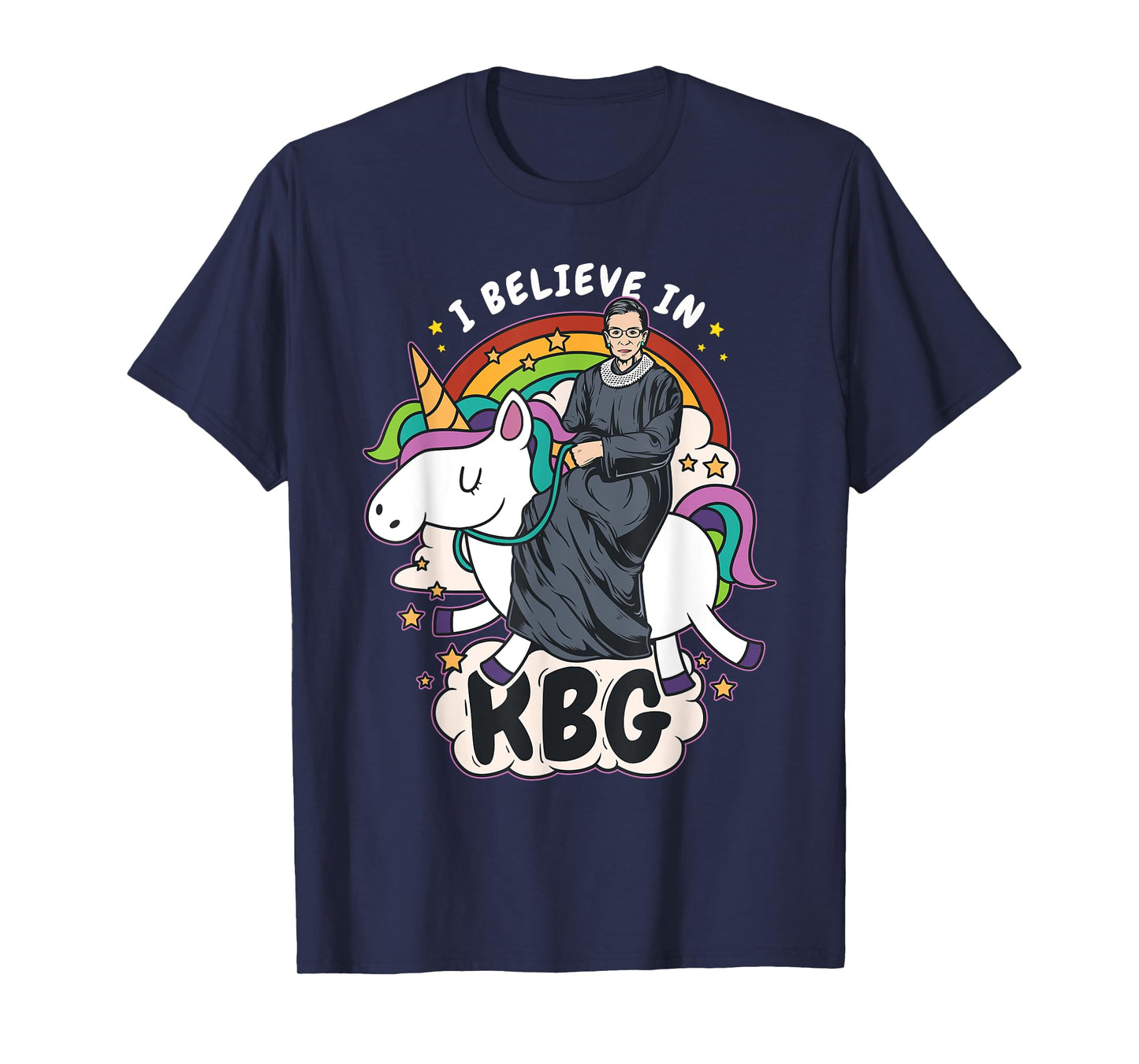 I Believe In RBG Unicorn Feminist T-Shirt T-Shirt