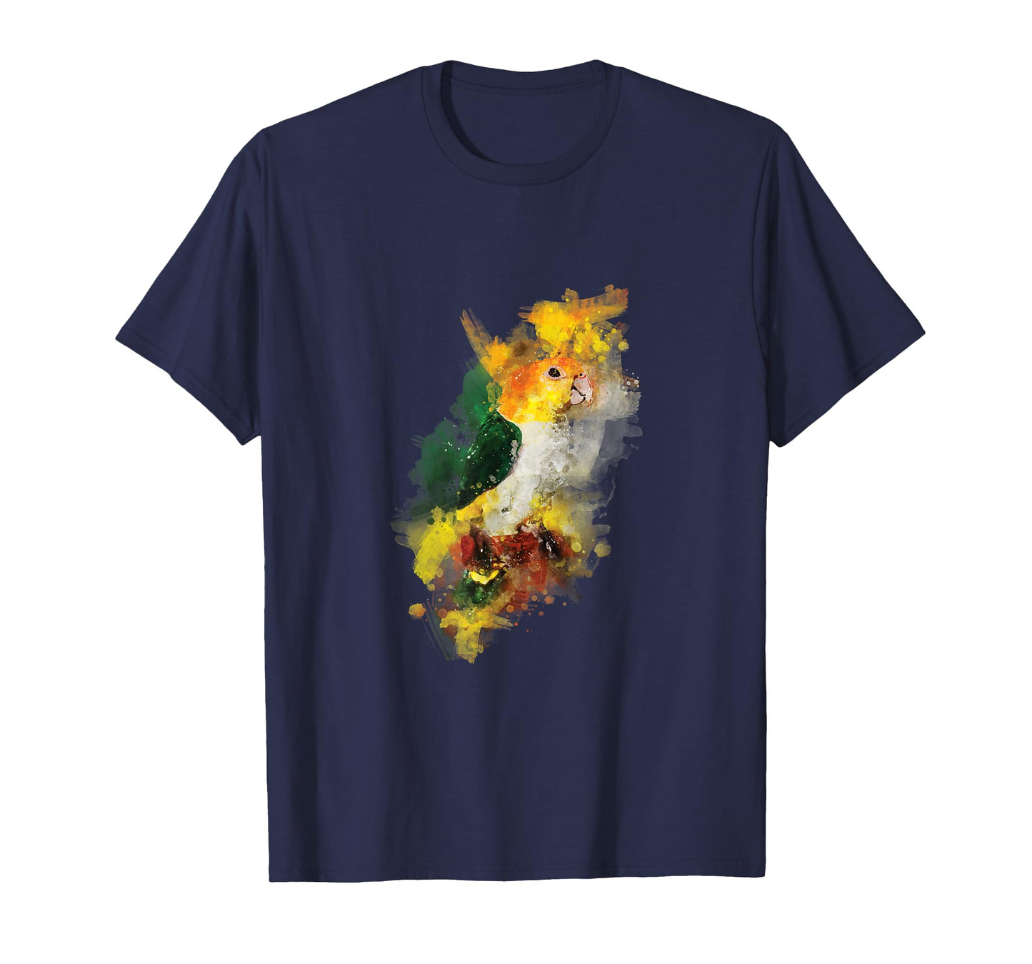 Watercolor Caique Parrot T-Shirt
