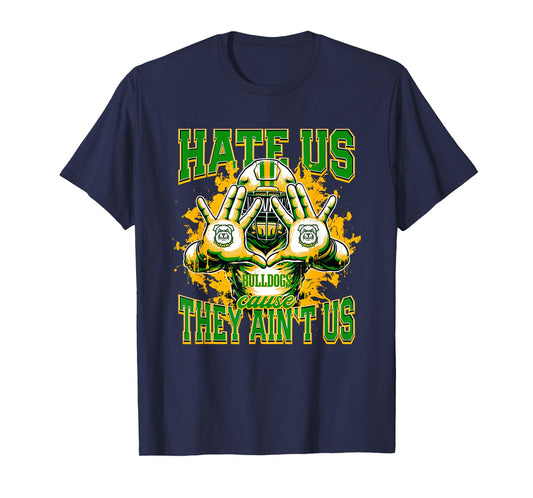 Tracy Bulldogs Logo Hate Us Cause They Ain't HS T-Shirt