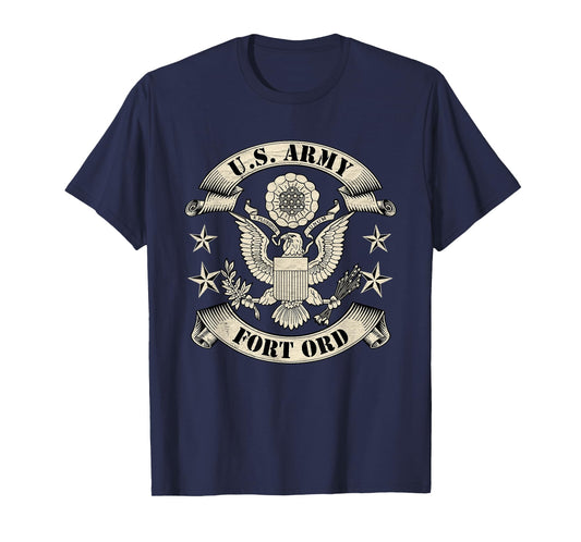 Fort Ord Us Army Base Ft Ord California CA Gifts T-Shirt