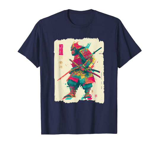 Bigfoot Samurai Japanese Sword Sasquatch T-Shirt