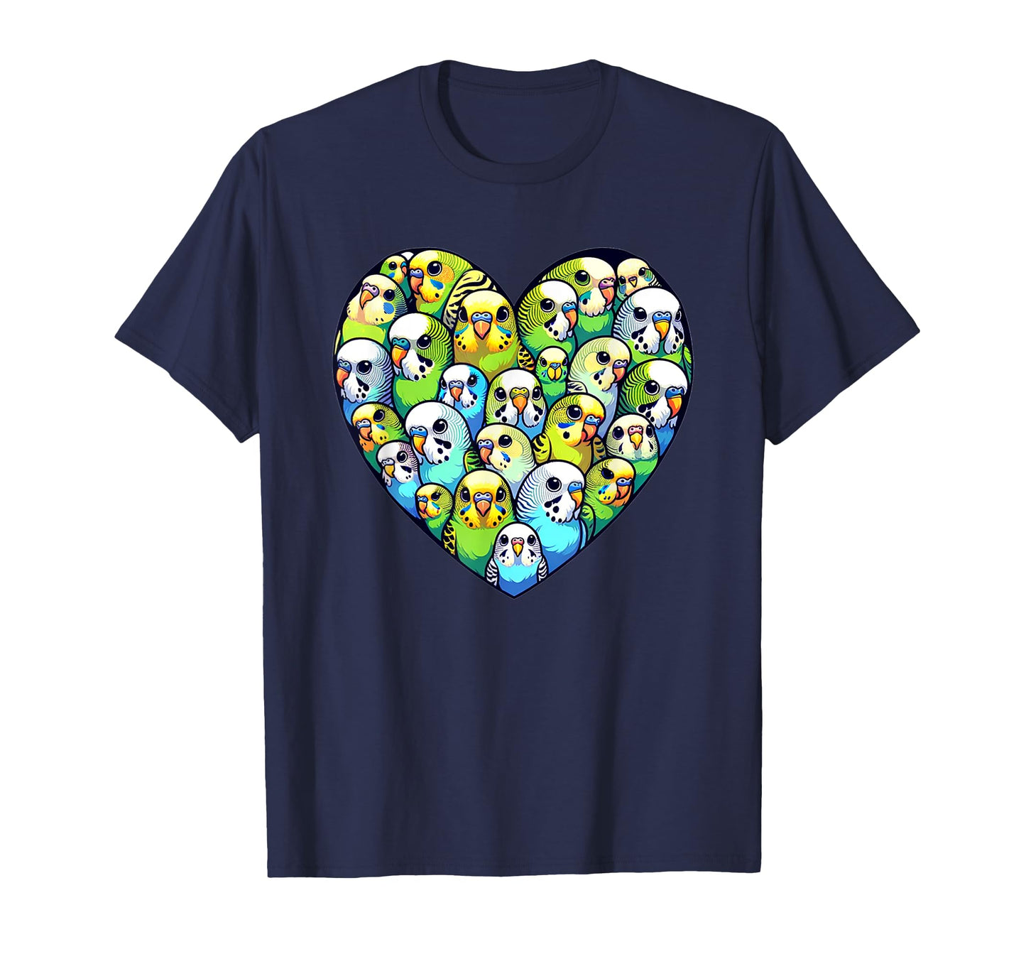 Lovely Shell Parakeet Budgerigar Lover T-Shirt