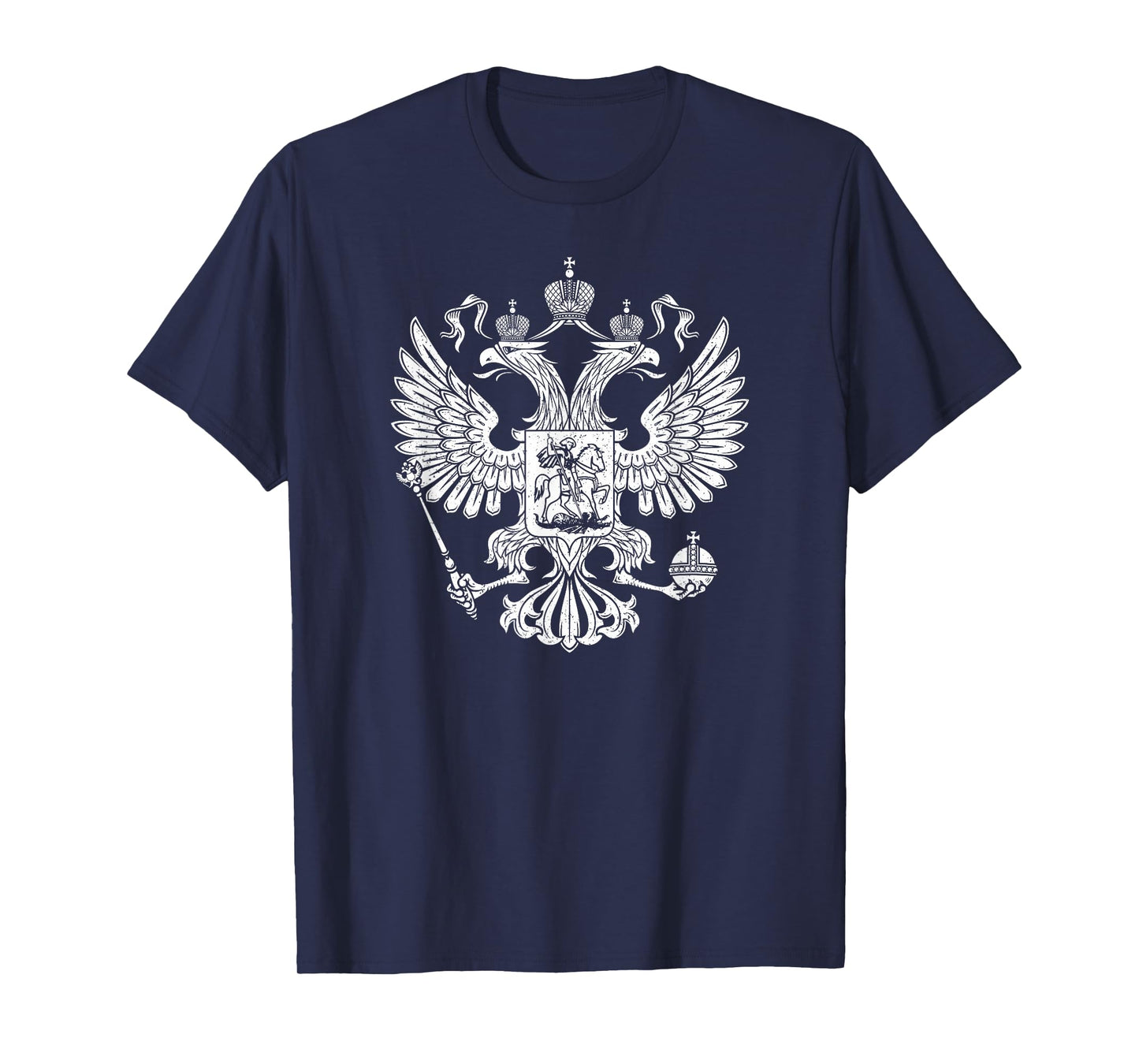 RUSSIA DOUBLE-HEADED EAGLE RUSSIAN ARMS SYMBOL EMBLEM T-Shirt