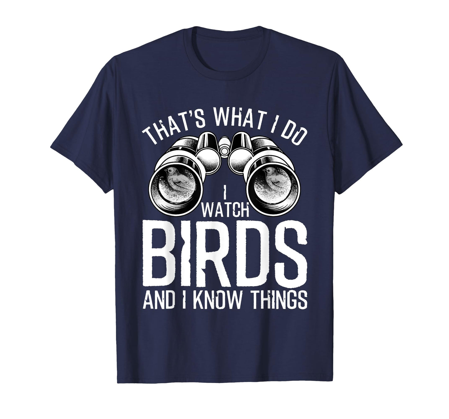 Bird Art For Men Women Kid Bird Watching Birding Birdwatcher T-Shirt