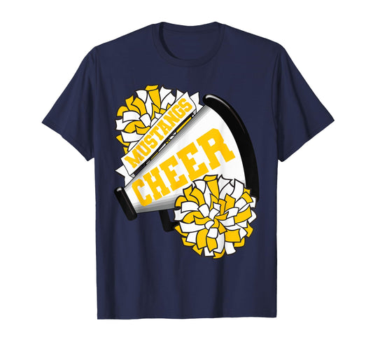 Mustangs Cheer Back To School Cheerleading Spirit GY T-Shirt