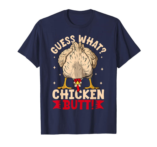 Funny Guess Chicken Design Funny Chicken Lovers T-Shirt
