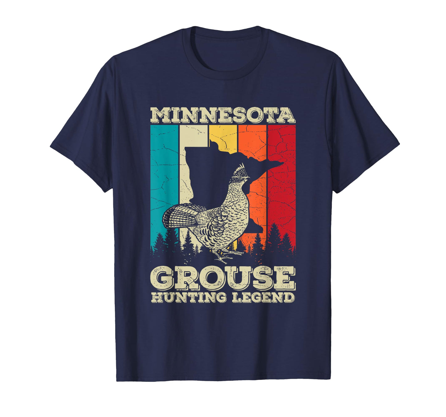Minnesota Ruffed Grouse Quote for a Ruffed Grouse hunter T-Shirt