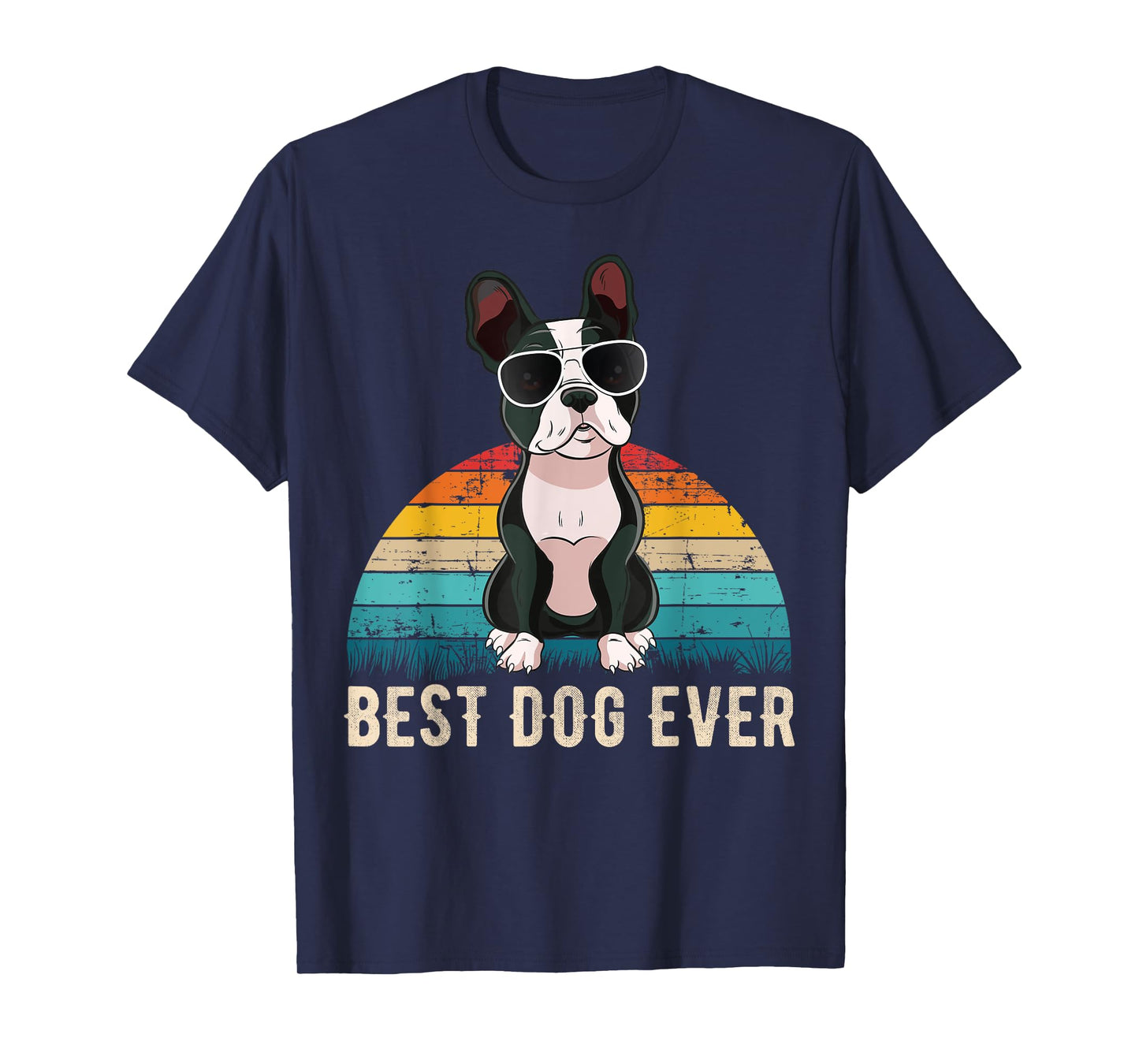 Boston Terrier Boston-Bulldog T-Shirt for Men Women Girls Kids