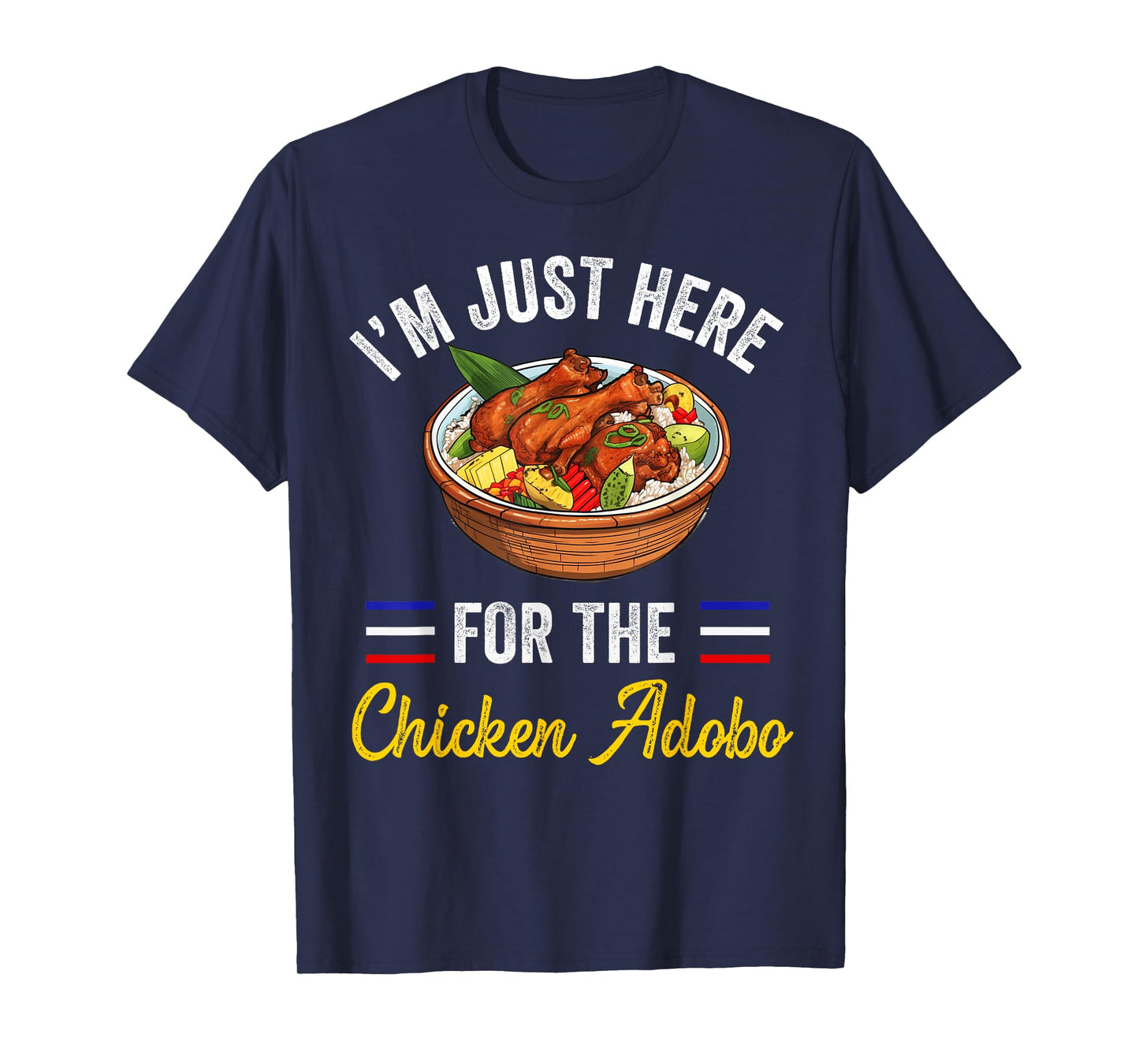 Filipino Philippines Women Men Filipino Food Chicken Adobo T-Shirt