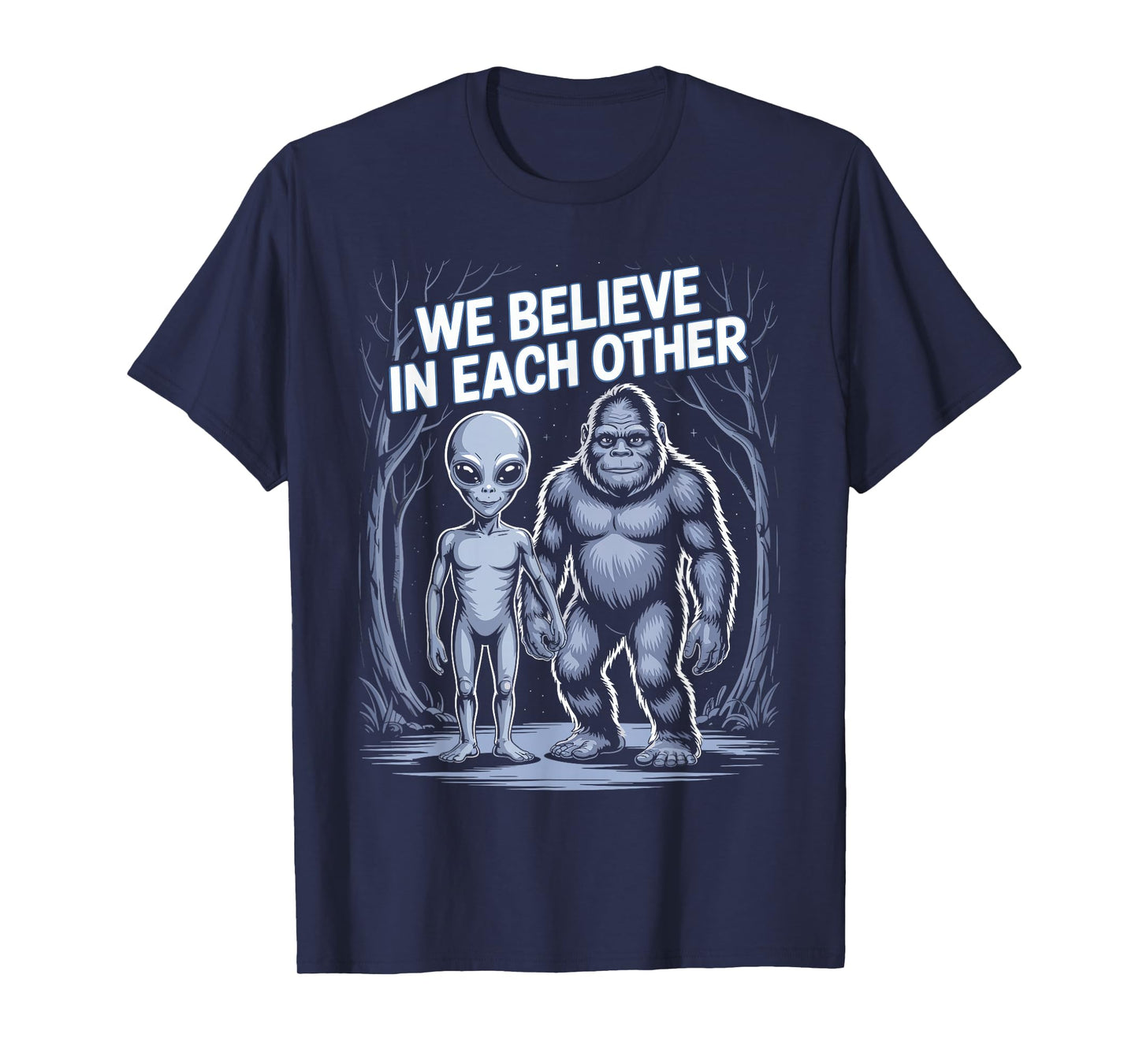 We Believe An Another Alien Bigfoot Supernatural Children T-Shirt