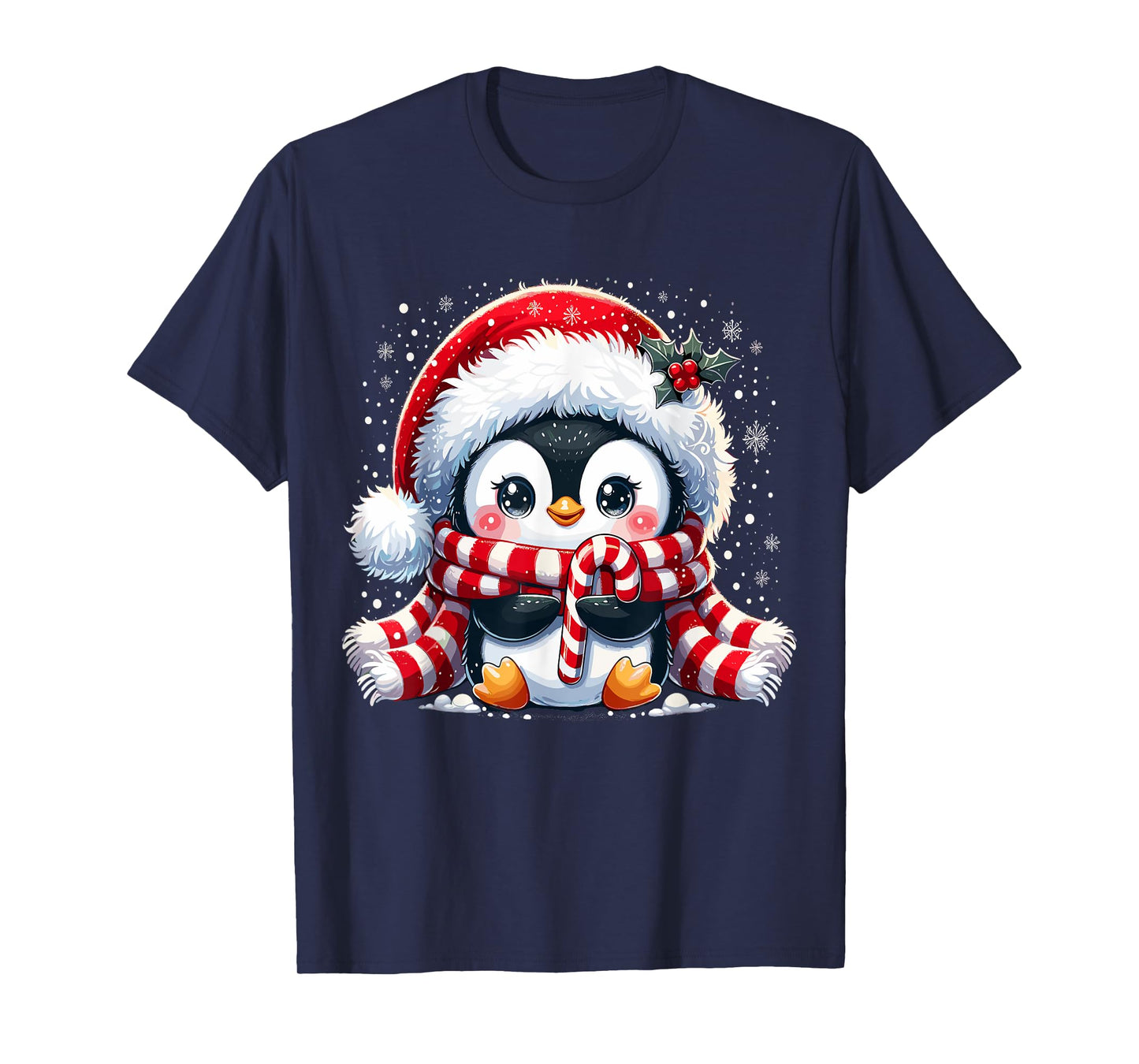 Cute Penguin Christmas Xmas T-Shirt