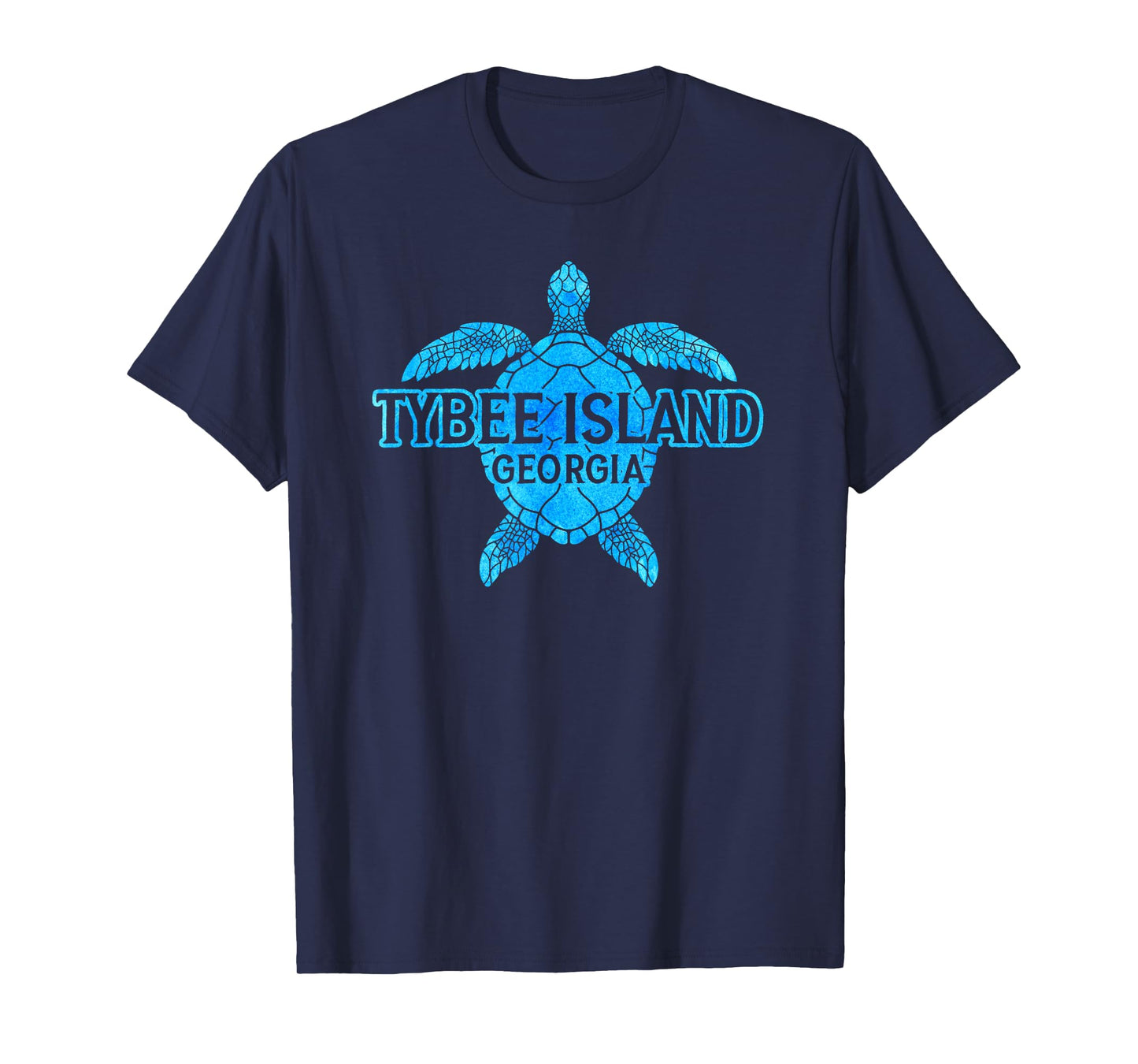 Tybee Island Georgia Sea Turtle Boys Girls Womens Souvenir T-Shirt