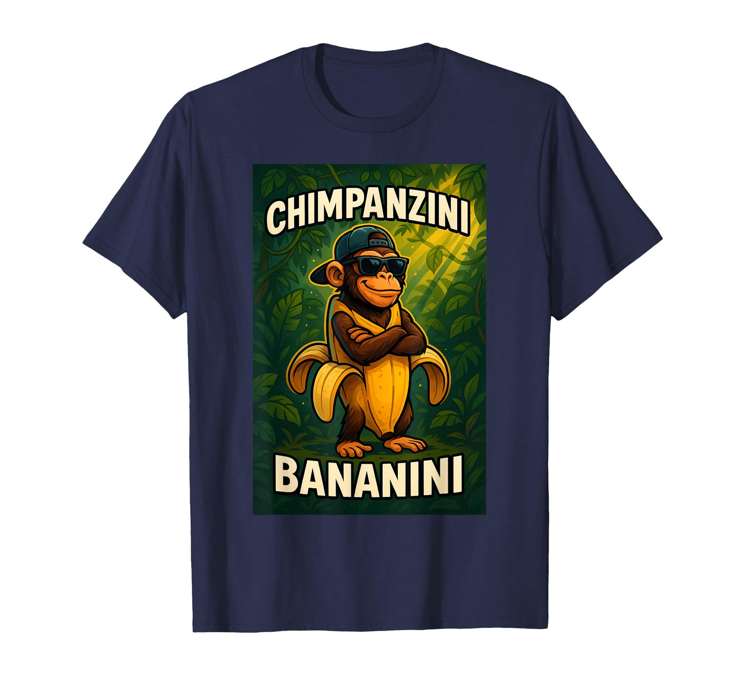 Chimpanzini Bananini Italian Brainrot Shimpanzini Monkey T-Shirt