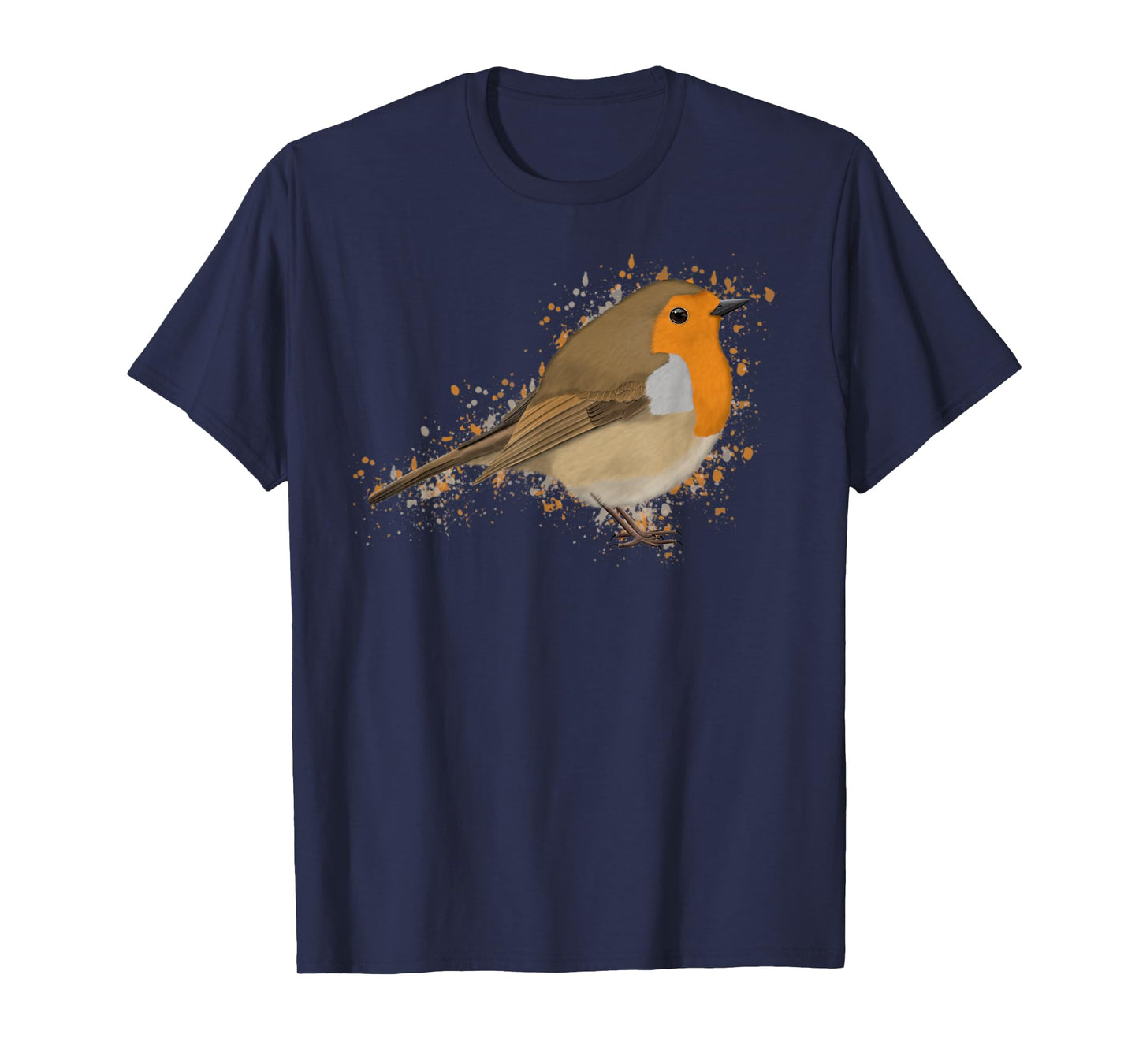 Robin Bird Birder Birdlover Birdwatcher Animal Biologist T-Shirt