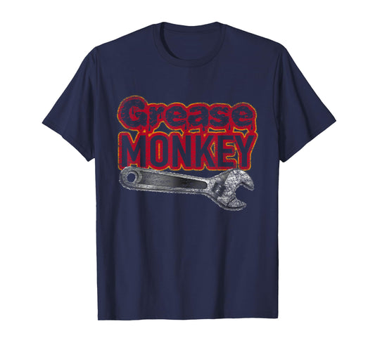 Car Racing Mechanic Grease Monkey Novelty Gift T- Shirt T-Shirt