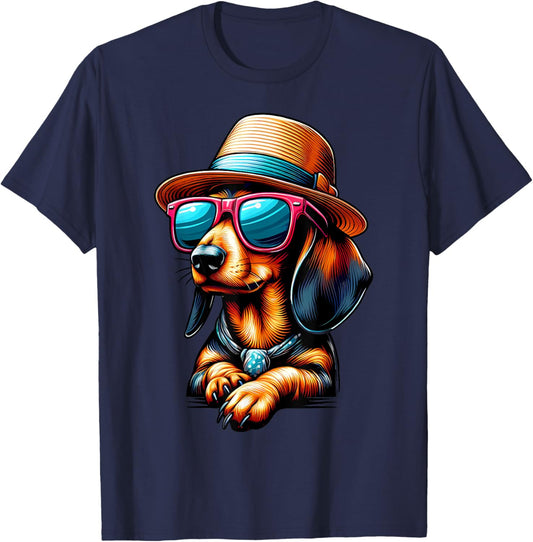 Funny Dachshund Cute Wiener Sausage Dog Puppy T-Shirt