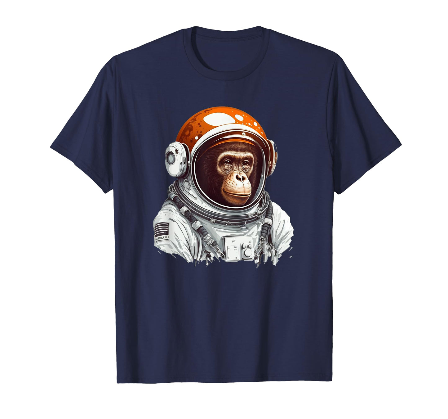 space vintage travel astronaut monkey astronaut T-Shirt