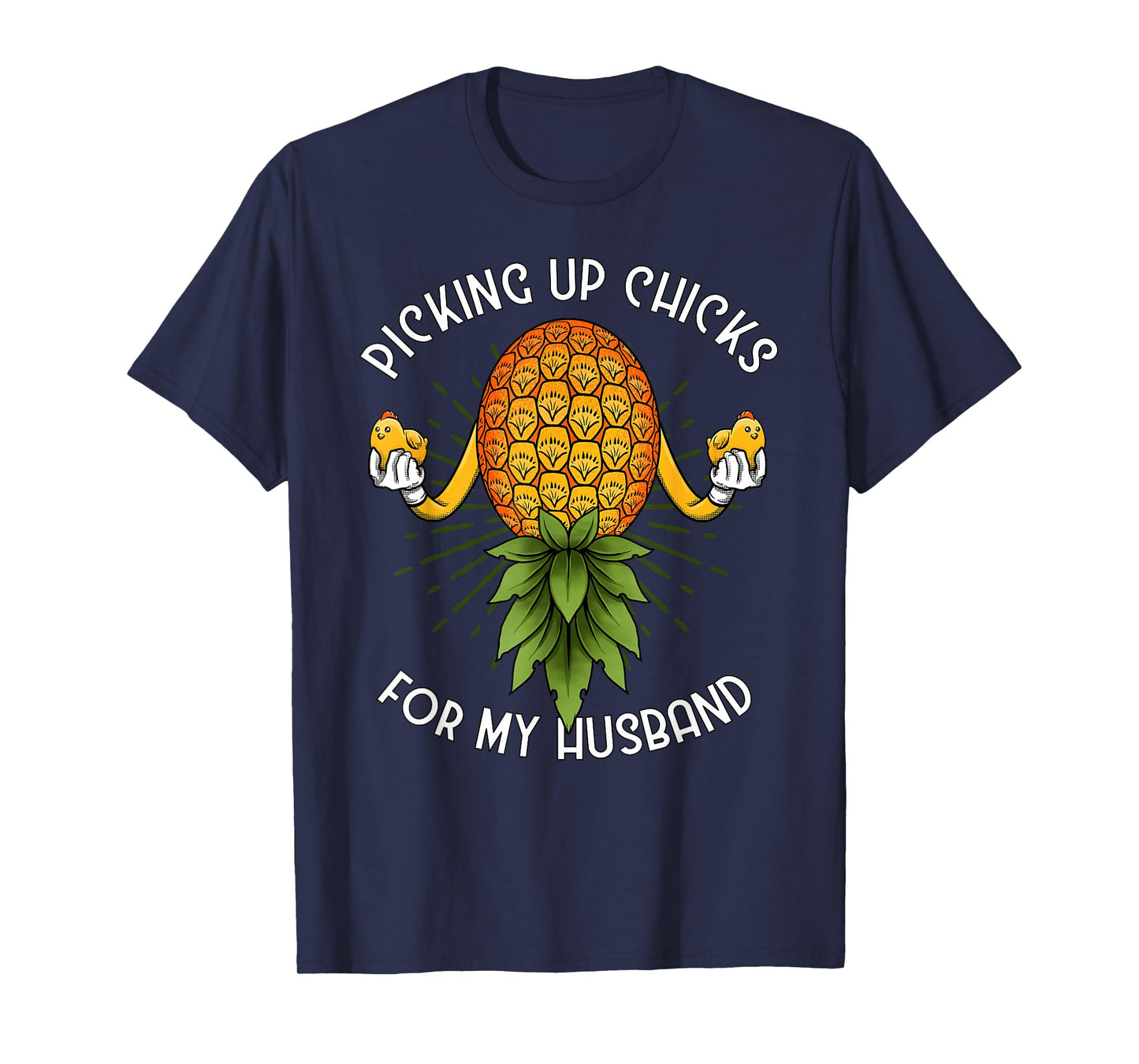 Upside Down Pineapple Swinger Wife Women T-Shirt