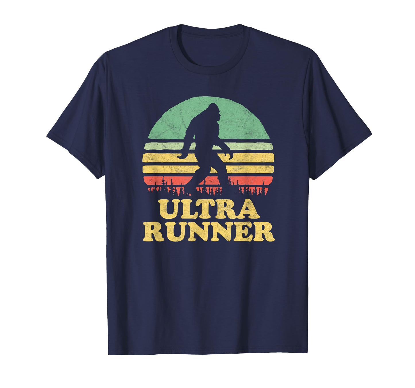 Bigfoot Ultra Runner Vintage Trail Marathon T-Shirt T-Shirt