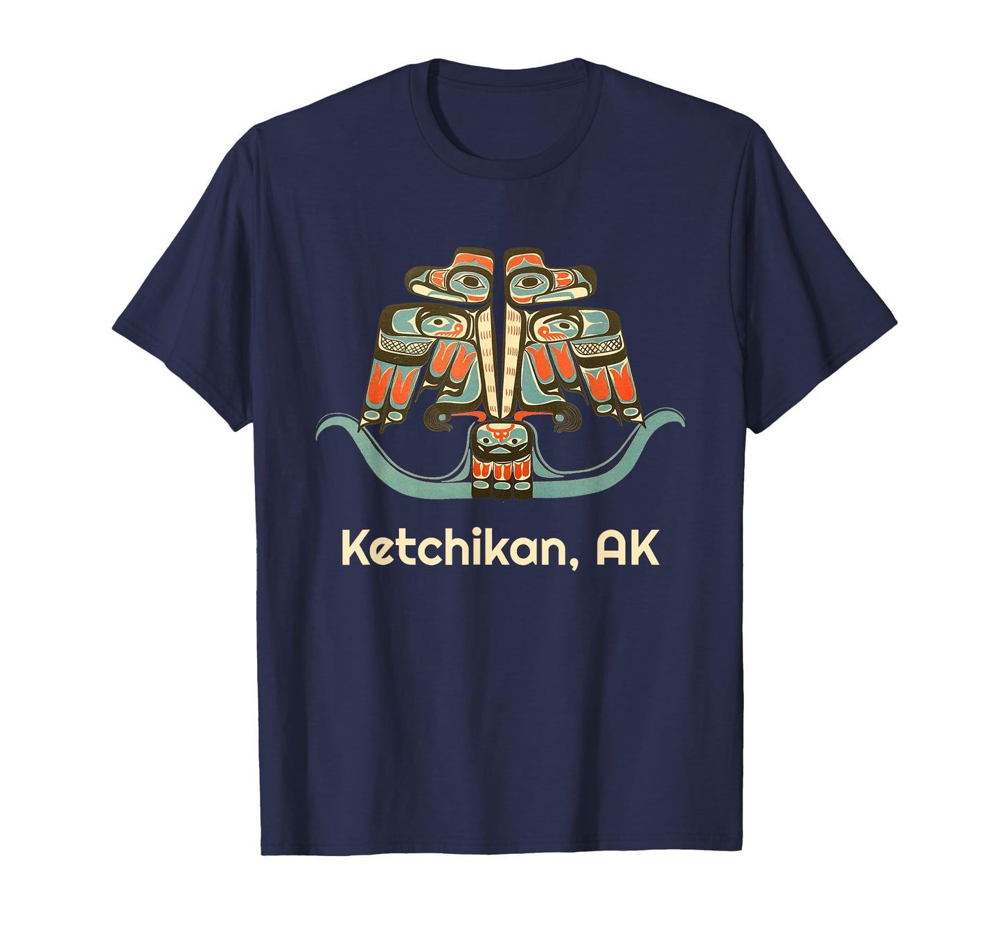 Ketchikan Alaska Thunderbird Native Indian American Tribal T-Shirt