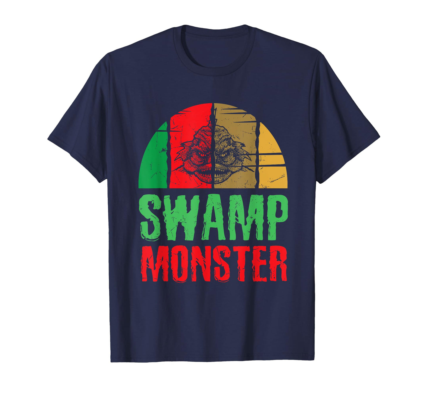 Cool Swamp Monster Monsters Fish Swamp Lovers gift T-Shirt