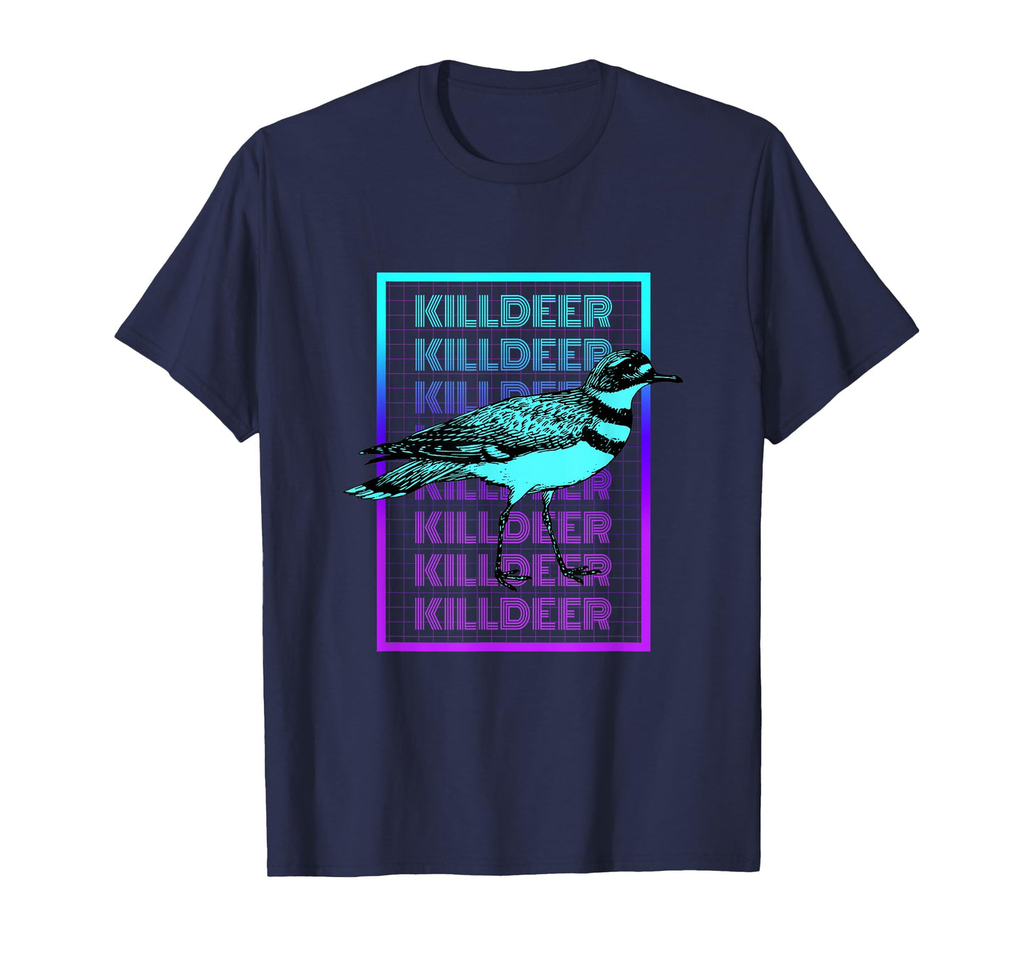 Killdeer Bird Vintage Retro Killdeer T-Shirt