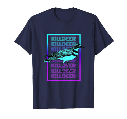 Killdeer Bird Vintage Retro Killdeer T-Shirt