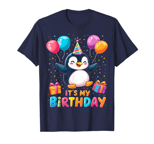 Birthday Penguin Party T-Shirt