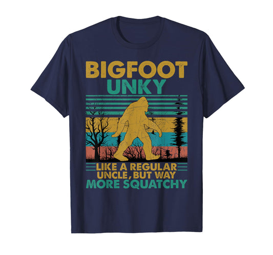 Bigfoot Unky Like A Regular Uncle But More Squatchy T-Shirt
