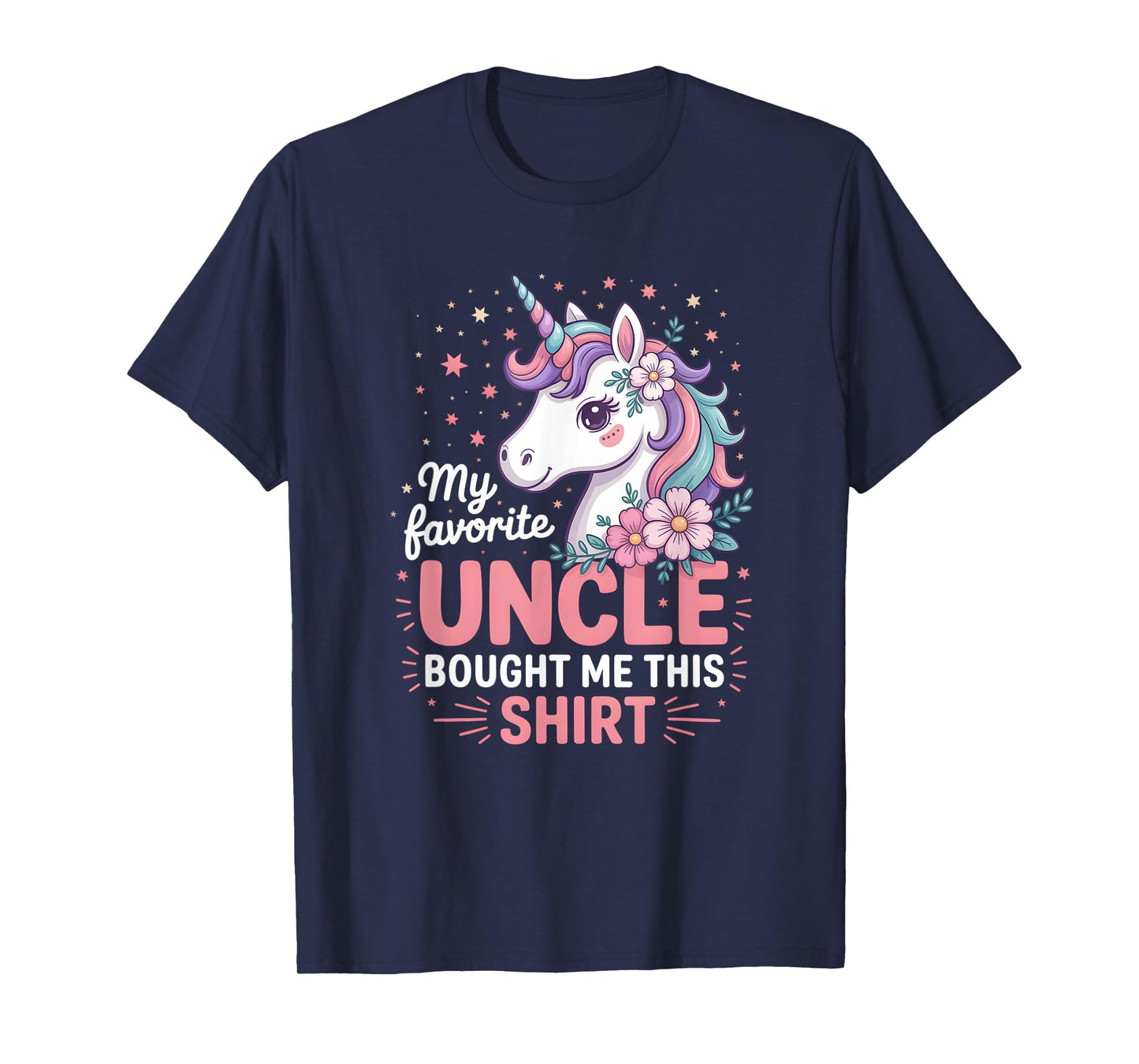 Favorite Uncle Niece Family Matching Love Cute Proud Kids T-Shirt