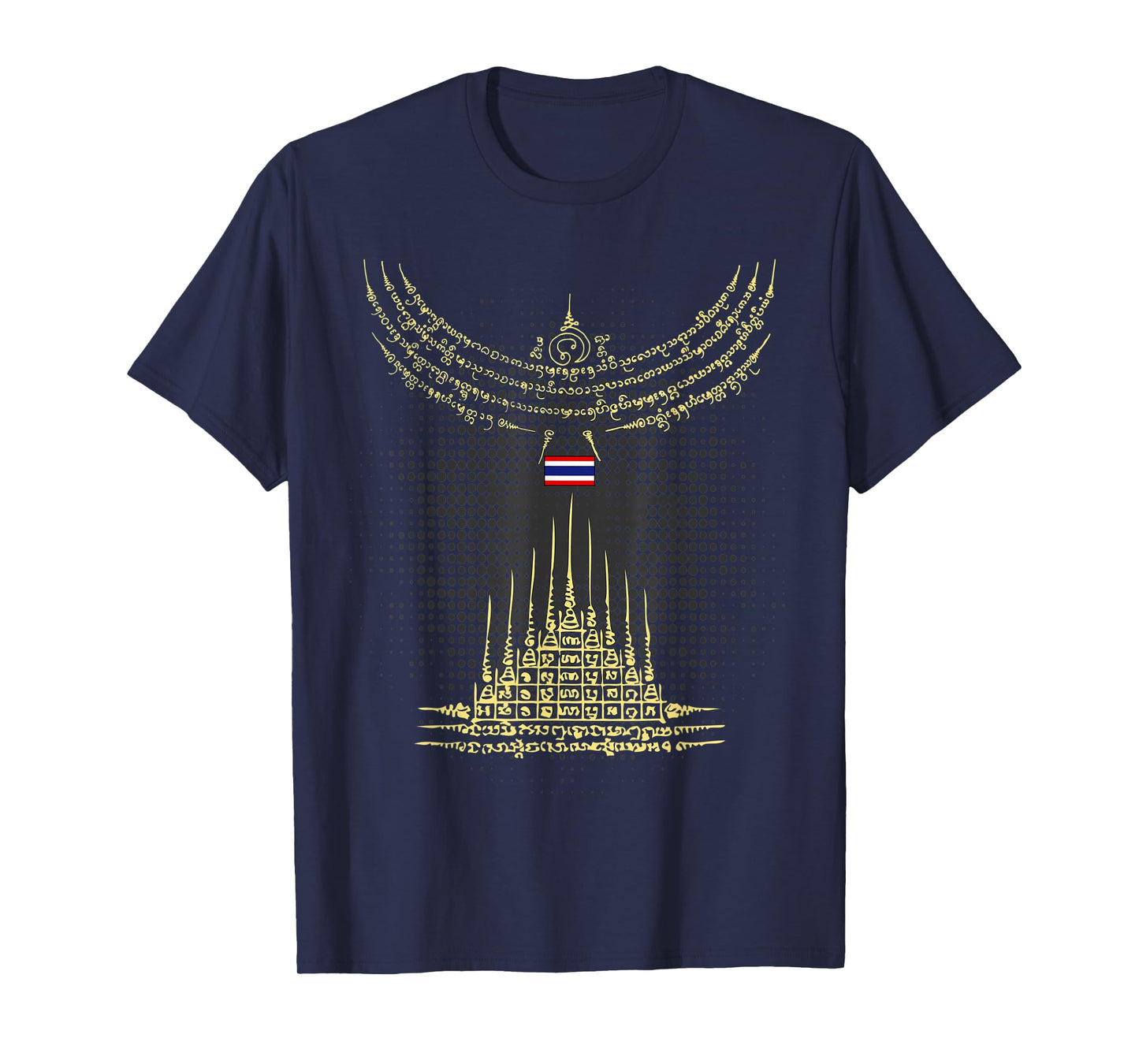 MUAY THAI Bird -- Buddha Tattoo Kickboxing Cultural Sak Yant T-Shirt