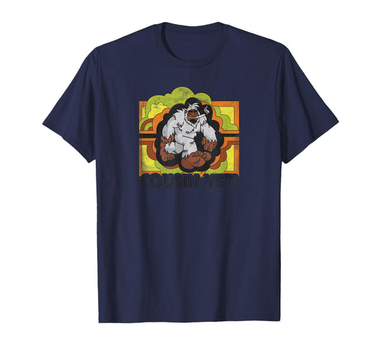 Sasquatch and Bigfoot's Cousin Yeti | Cryptozoology T-Shirt