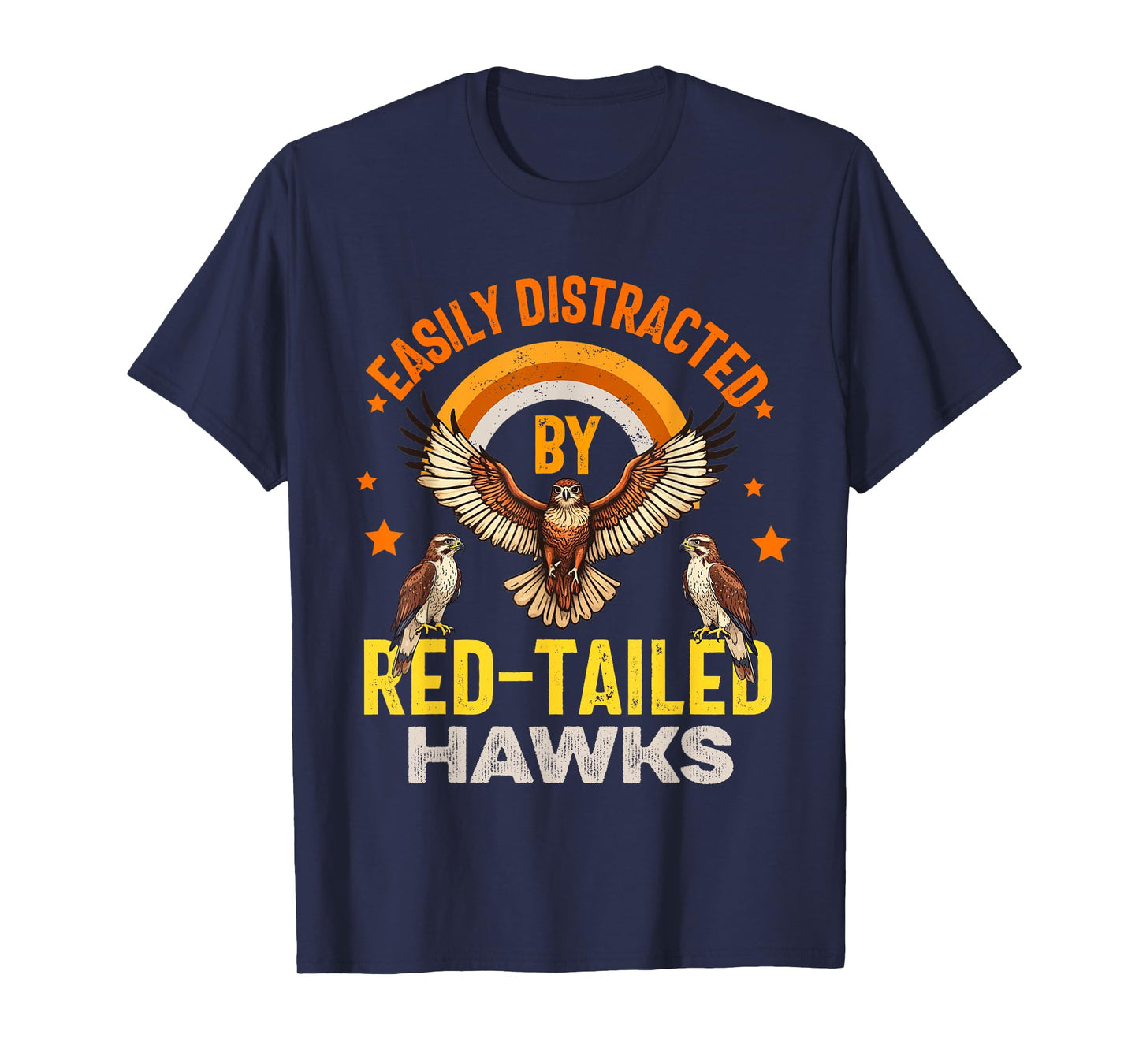 Red Tailed Hawk Chickenhawk Harlan's Hawk Buteo Jamaicensis T-Shirt